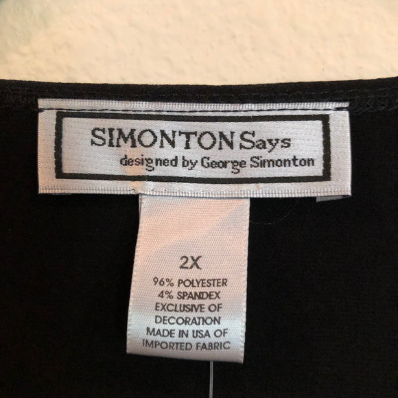Chemisier Femme Simonton Says Taille L Bleu - Sans Manches Avec Noeud - Occasion Très Bon État